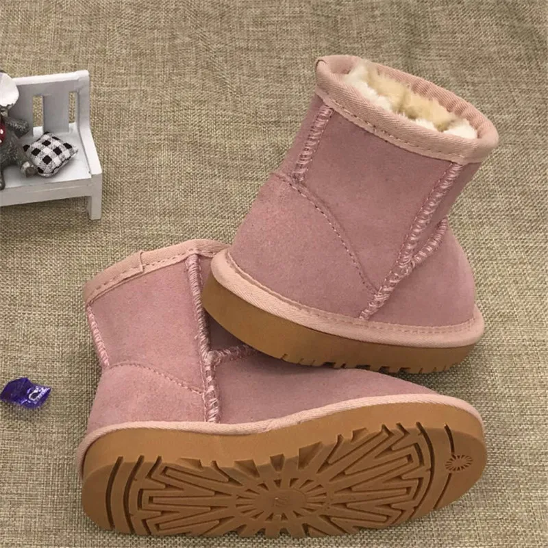 Австралийский бренд детские зимние сапоги для девочек и мальчиков детская обувь