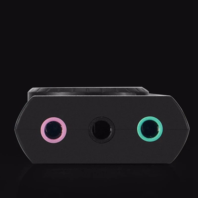 S1 адаптер Внешний USB 3 5 мм конвертер для наушников внешняя звуковая карта