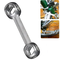 hexagon wrench 10 in 1 design multifunctional zinc alloy dog bone hexagon wrench for outdoor hexagon wrench