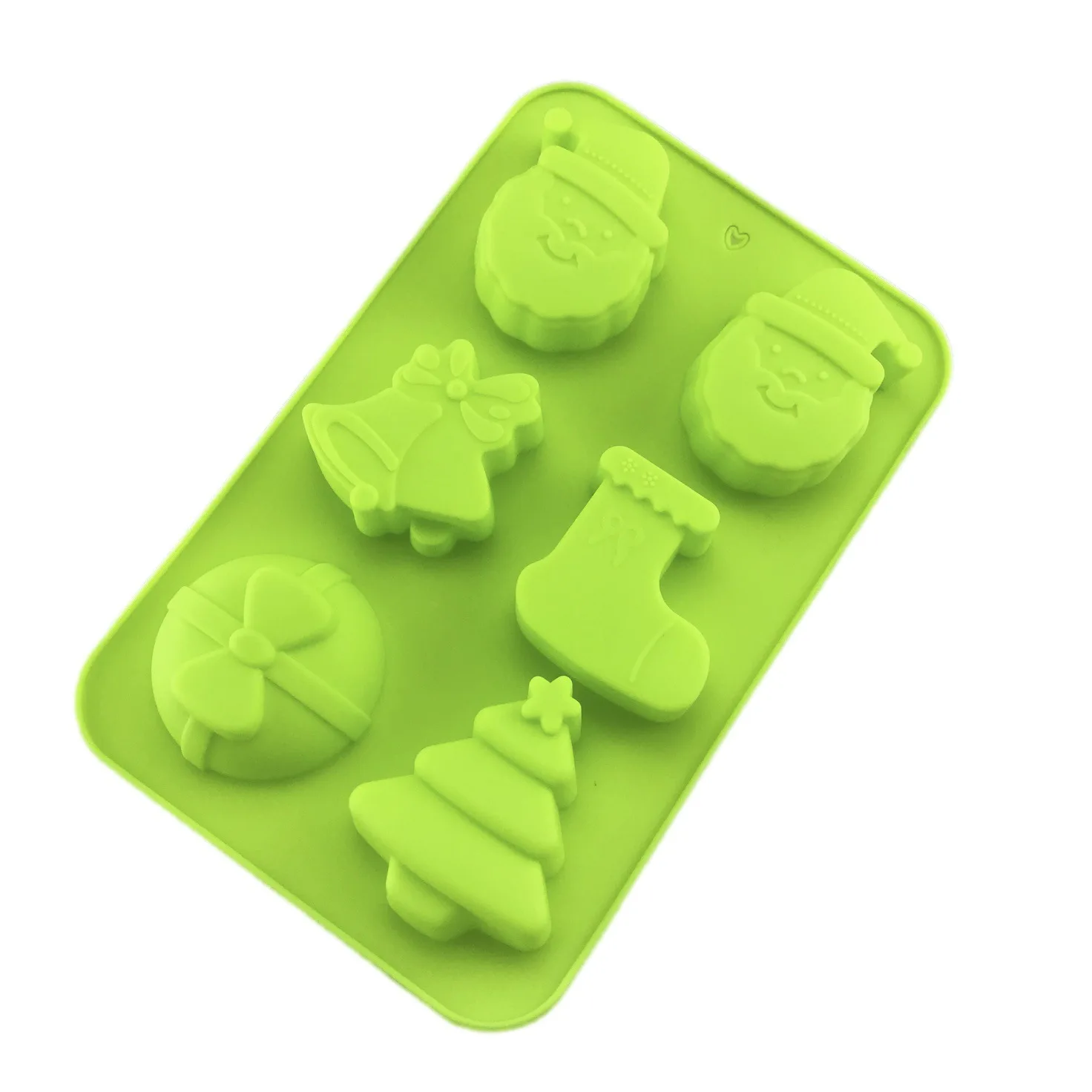 

Silicone Resin Molds Shapes For Christmas Tree Santa Claus Figures Cake Chocolate Candy Molds Pastry And Bakery Accessories