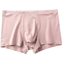 mens panties sexy underwear men modal boxer shorts solid color mid waist boxer briefs u convex sexy lingerie boxer shorts men