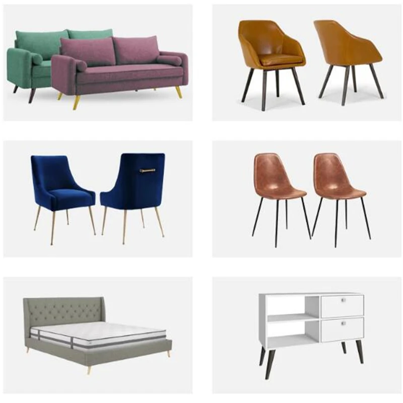 

Furniture Leg Feet Chair Leg Feet 4Pcs/Set Table Legs Metal Sofa Cupboard Cabinet