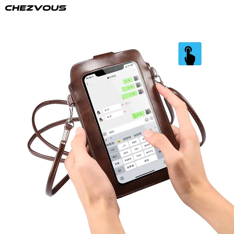 

Универсальный чехол для телефона, 5,5 ~ 6,9 дюйма, для iPhone12, 11pro, X, XR, XS Max, 7, 8, 6plus, с сенсорным окошком, для Samsung S20, S10, S9 plus, Note20