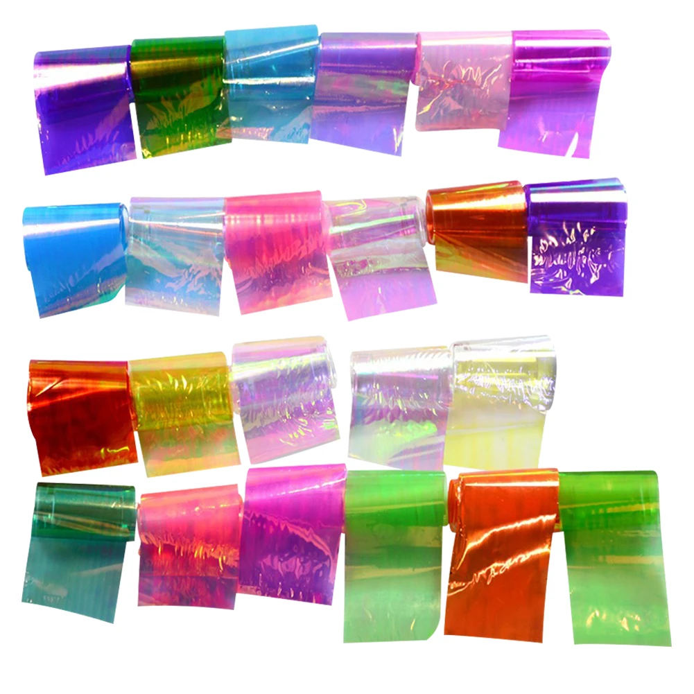 

Explosions Starry 4cm Sky Irregular Broken Glass Designs Foil Aurora Glass Paper Nail Art Glass Paper 20 Random Colour
