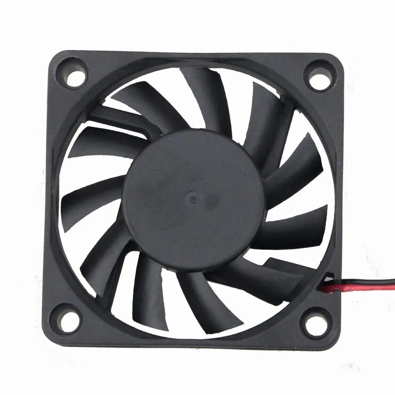 5 шт. Gdstime 60 мм DC 12 В 2PIN 6 см охлаждающий вентилятор 60x60x10 6010 для компьютера ПК корпус