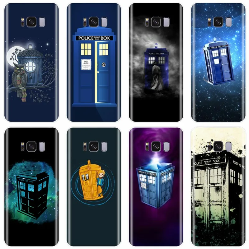 Tardis Box Doctor Who Cover TPU чехол для телефона Samsung Galaxy S6 S7 S8 S9 S10 PLUS S6EDGE S7EDGE NOTE8 9 S10LITE