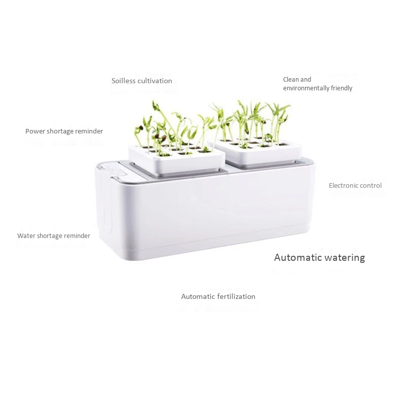 

ligent Hydroponic Planter Soilless Cultivation Equipment Nursery Flower Planting Box Automatic Water Absorbing Flower Pot
