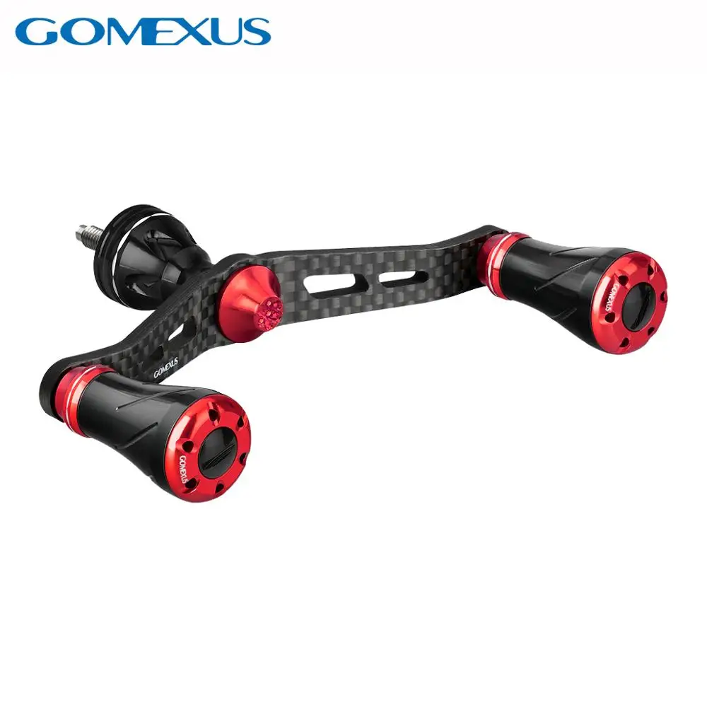 Gomexus углеродная Двойная Ручка 82 мм 98 для спиннинга Shimano speed 1000 3000