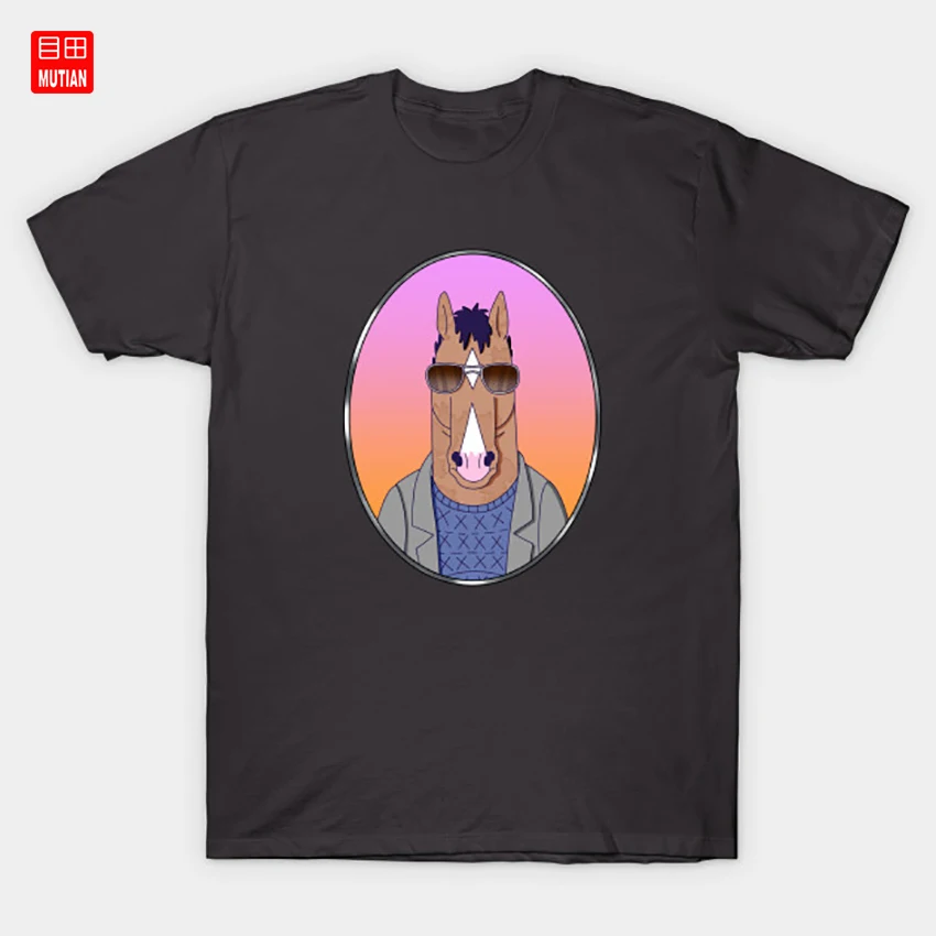 Классная футболка Bojack с изображением животных Netflix мистера кавайтслива