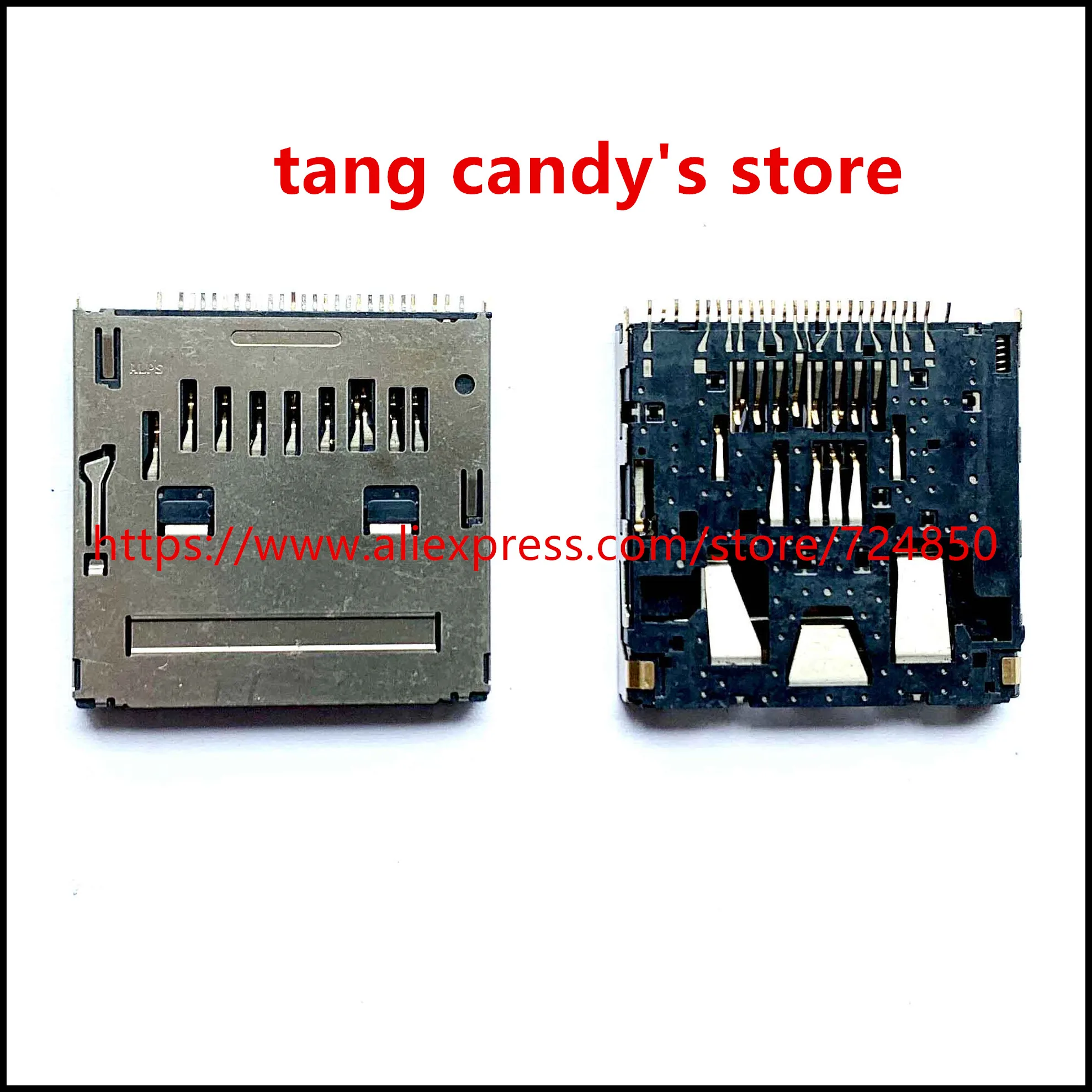 

SD Memory Card Slot Assembly Replacement For SONY NEX3 NEX-C3 NEX-5 NEX-6 NEX-7 CX220 CX210 CX250E CX580E A57 T110