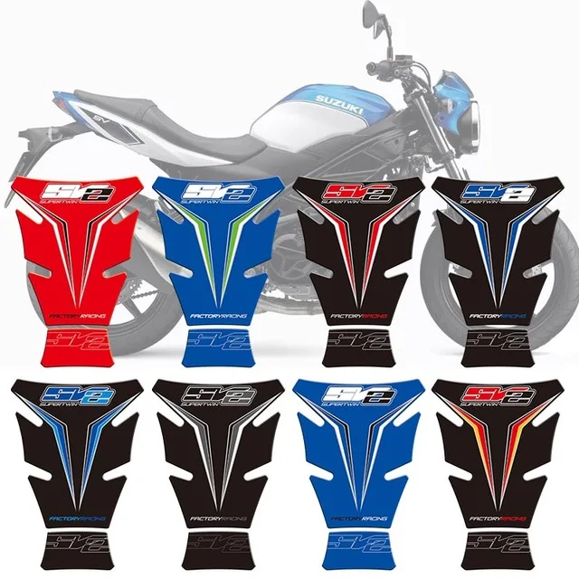 3D-наклейки на топливный бак мотоцикла защитные наклейки для Suzuki SV650 SV1000 S 2003 - 2013 04