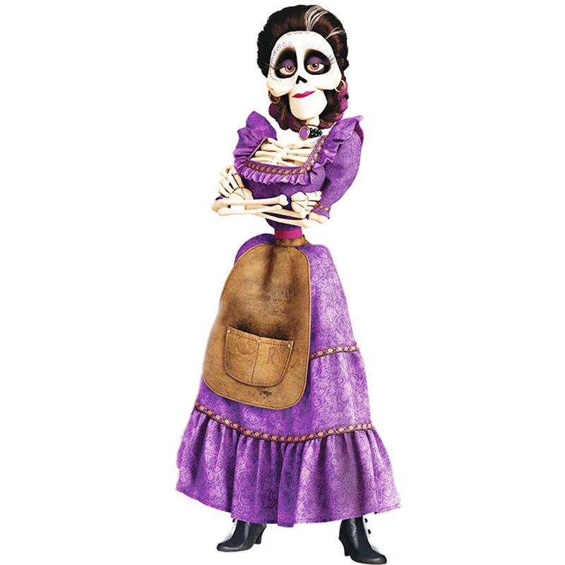 Маскарадный костюм Pixar CoCo Mama Imelda платья для девочек нарядное платье вечеринки на
