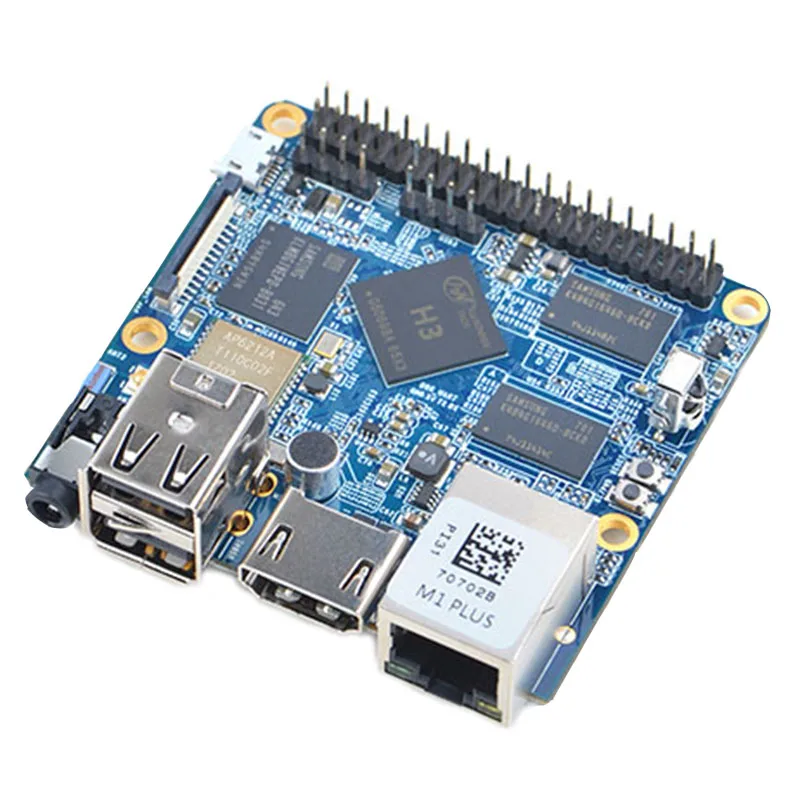 Макетная плата NanoPi M1 Plus Allwinner H3 4K Play четырехъядерный процессор встроенный Wi Fi