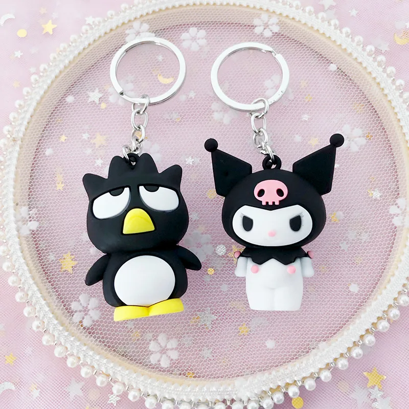 Мультфильм брелок Hello Kitty милый KT кот Единорог лягушка куклы брелоки Автомобильный Брелок Студенческая сумка брелок кулон творческие подарки