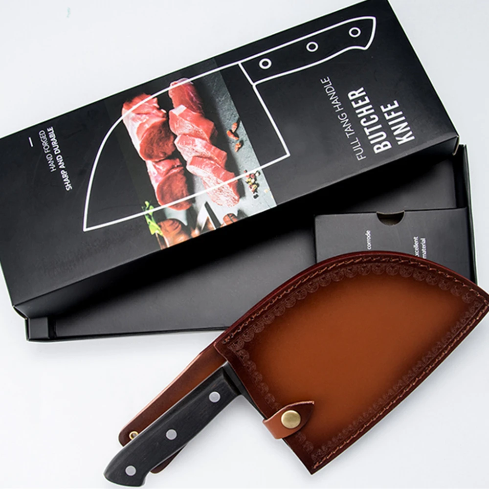 XYj кухонный нож шеф повара ручной работы кованые стальные лезвия Подарочная