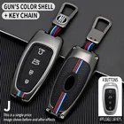 Чехол для автомобильного ключа из цинкового сплава, чехол для Hyundai Solaris Sonata Hybrid NEXO NX4 New Grand Santa Fe Tucson 2020 2021, аксессуары