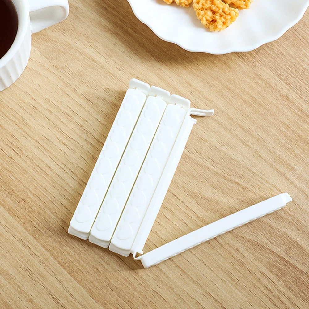 

5pcs Portable Kitchen Storage Food Snack Seal Sealing Bag Clips Sealer Clamp Plastic Packing Bag Clips Kitchen Supplies