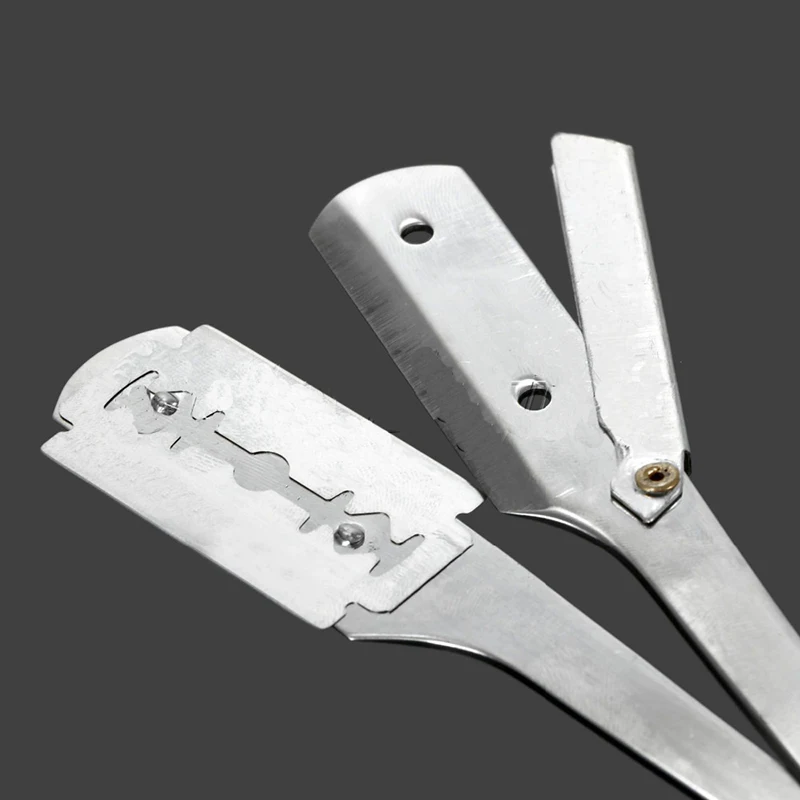 Ручная бритва профессиональная из нержавеющей стали острая Парикмахерская