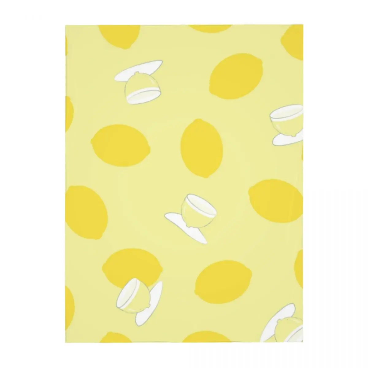 Лимон кафе прямоугольная скатерть для стола домашний обеденный стол домашнего