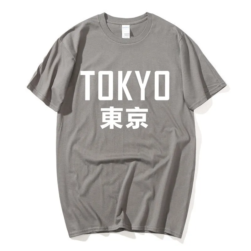

Harajuku Japanese Tokyo Funny Letter Print Men's T-shirt Fashion Swag Hip hop Tops Short sleeve Streetwear T Shirts Men