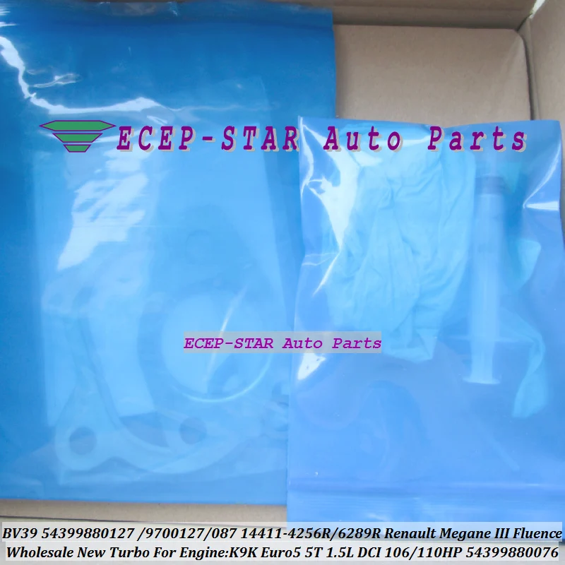 BV39 54399880127 54399880087 54399880076 144116289R 8200808701 8200889697 Turbo for Renault Megane 3 III 1.5 DCI K9K Euro5 5T