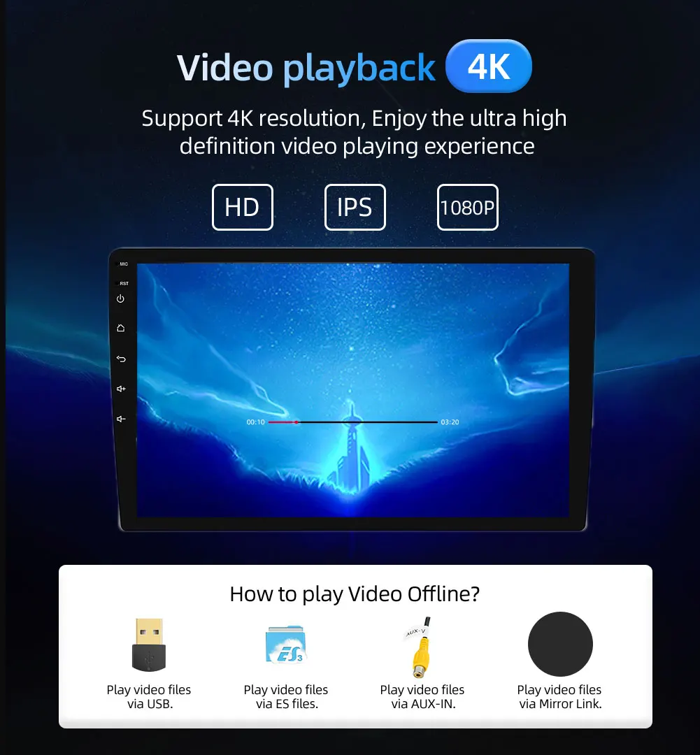 1 Din Octa Core Android 9,0 автомобильный мультимедиаплеер Универсальный gps навигации стерео радио PX6 WI-FI+ Bluetooth+ SWC+ HDMI 4G+ 64G RK3399