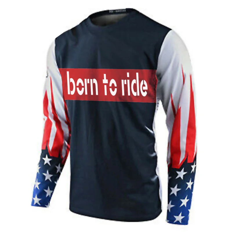 2020 гоночная MX футболка для внедорожника одежда мотокросса горного велосипеда