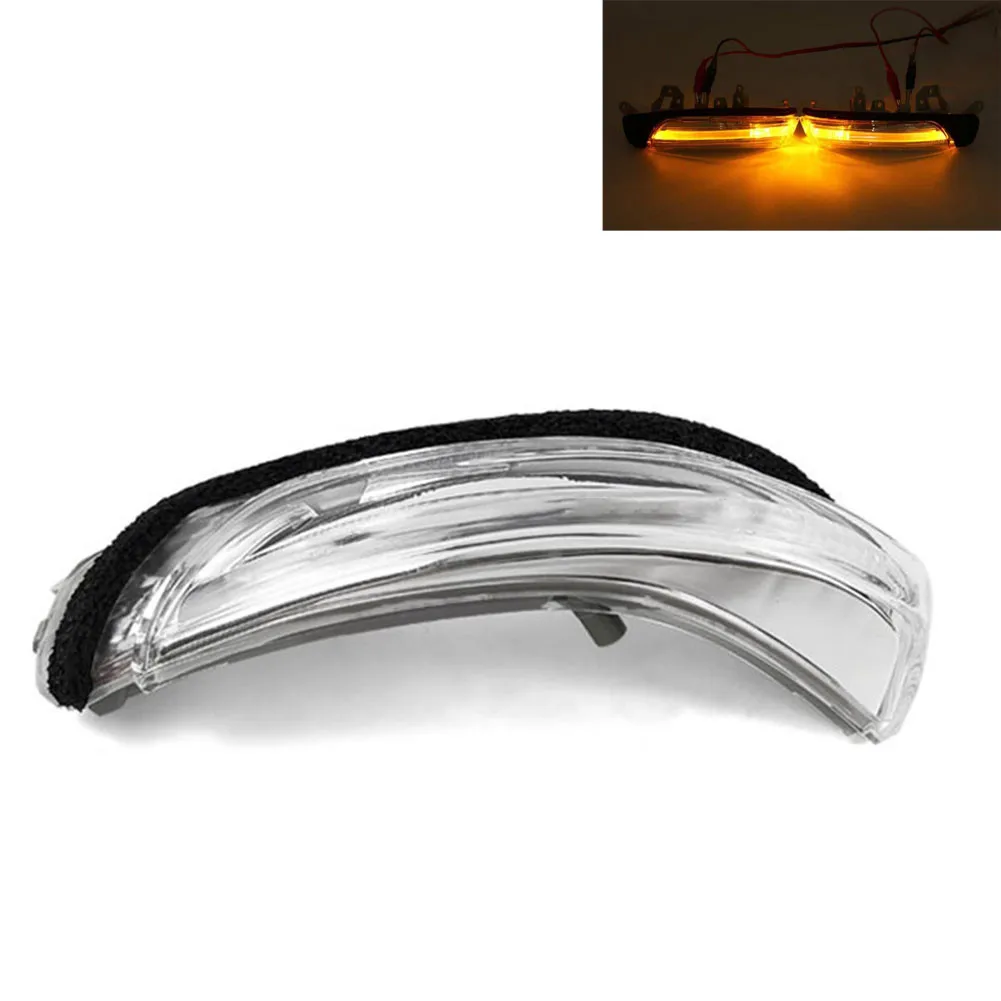 

2PCS LED Turn Signal Light Side Mirror Sequential Lamp Blinker Indicator For Toyota 10-14Crown 10-17Reiz 10-15Prius