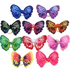 Бабочки Разноцветные с резинкой для длинной шерсти, 1020 шт. в наборе, бантики, аксессуары для волос