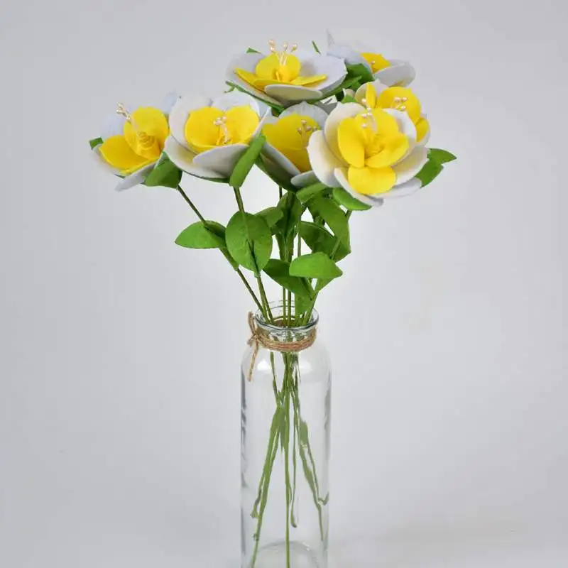 

Нетканый букет ручной работы «сделай сам», набор материалов для самостоятельного творчества ручной работы для детского сада, предметы инте...