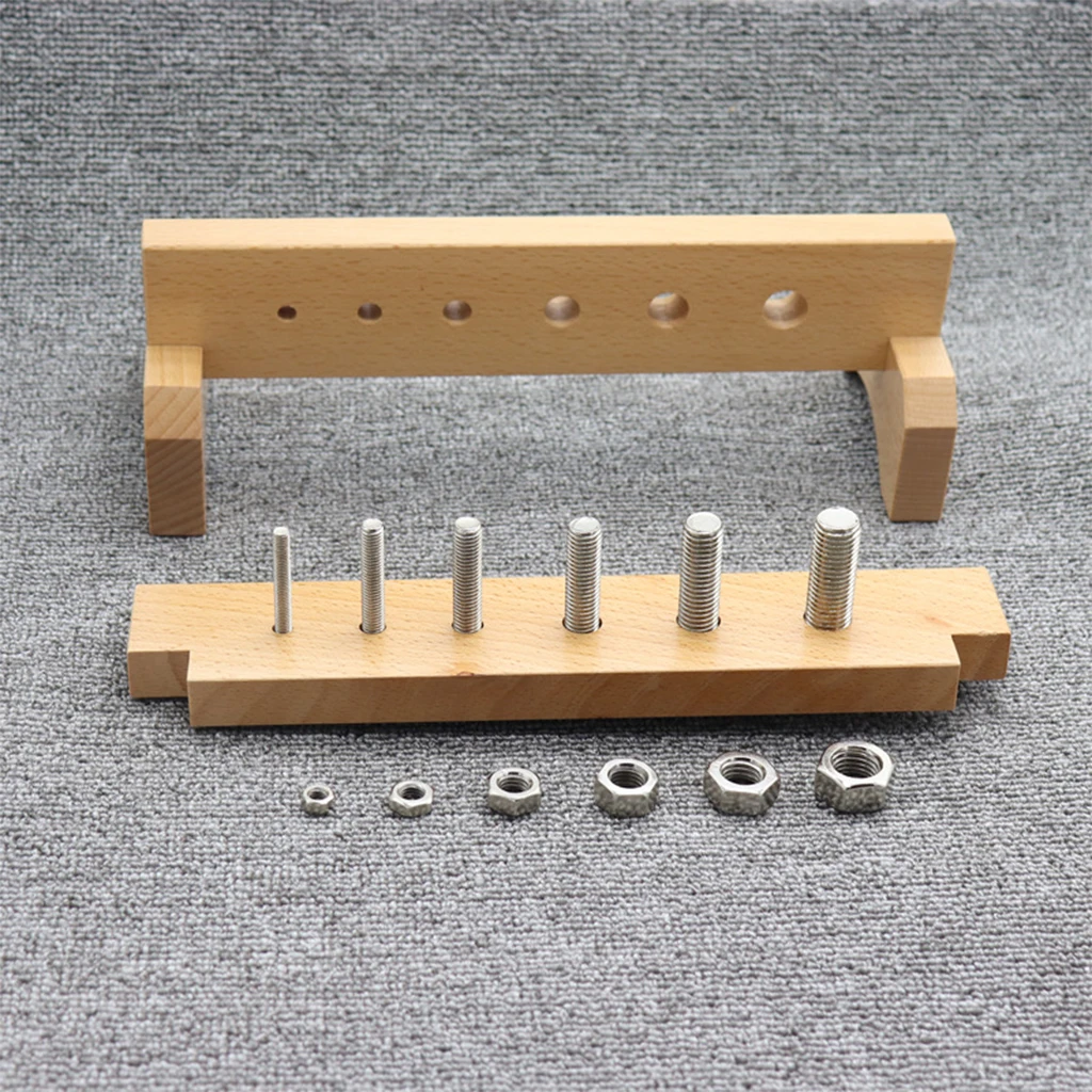 

Montessori Screw Driver Board Life Skills Educational Early Learning Toys