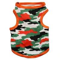 camouflage dog clothes vest t shirt costume yorkshire chihuahua teddy puppy pet dog clothing cool summer cat dog shirt vest xs l