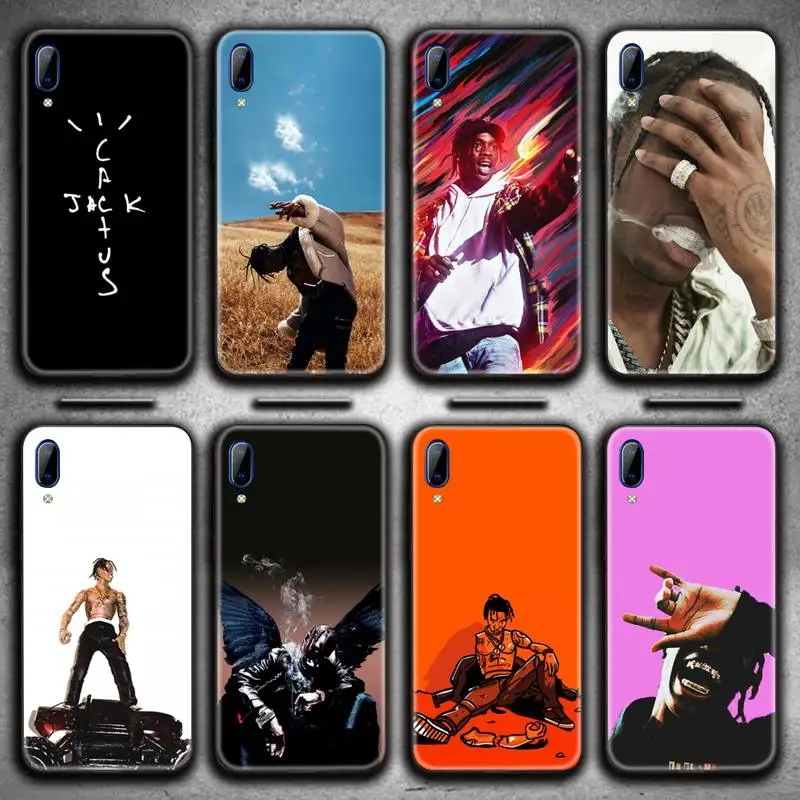 

Travis Scott Hip Hop Phone Case For Vivo Y91c Y17 Y51 Y67 Y55 Y7s Y81S Y19 V17 vivos5