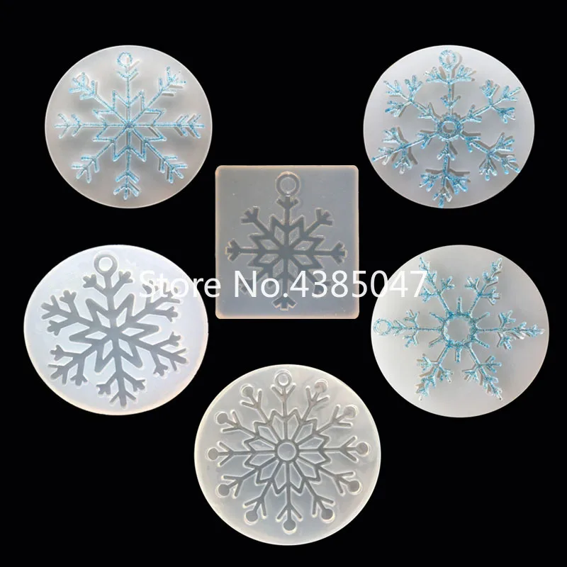 Ювелирные изделия из эпоксидной смолы в форме снежинки|Инструменты и