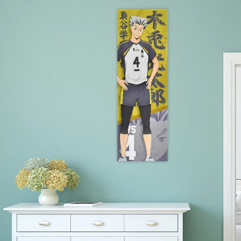 Аниме Haikyuu! Волейбол мальчик ПВХ наклейка плакат стены свиток картина мультфильм