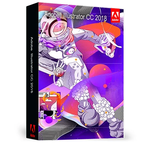 

Software ILLUSTRATOR CC 2018 Specialized Vector Graphics Processing Tool Win/Mac