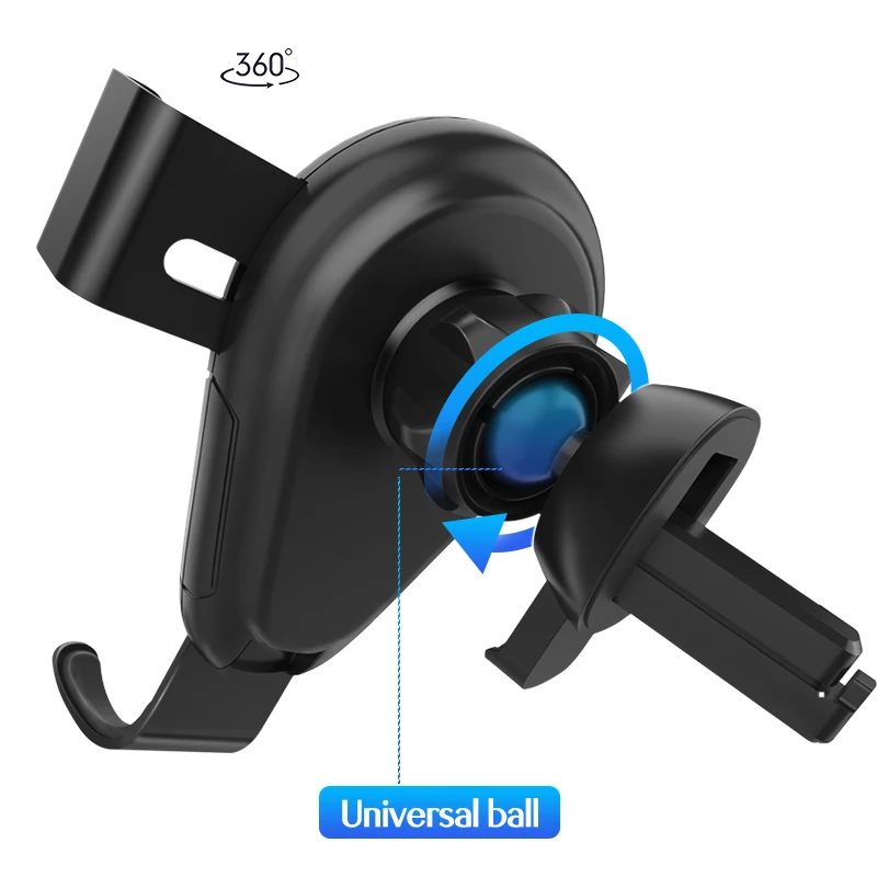 Llano автоматическое гравитационное беспроводное автомобильное зарядное