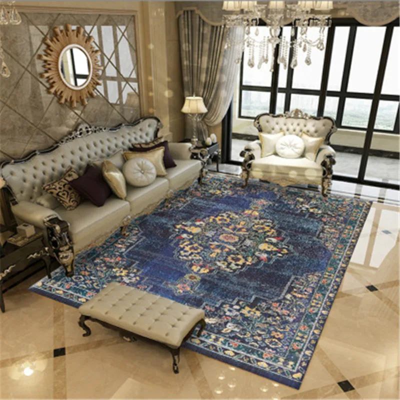 

Ковер в марокканском стиле, персидский ковер, ковер для гостиной, кабинета, спальни, большой европейский Роскошный Ковер, мягкий декоративн...