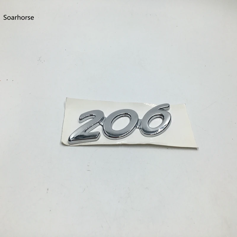 Soarhorse для Peugeot 206 207 301 306 307 308 406 408 508 2008 3008 эмблема хвостовая часть задний багажник