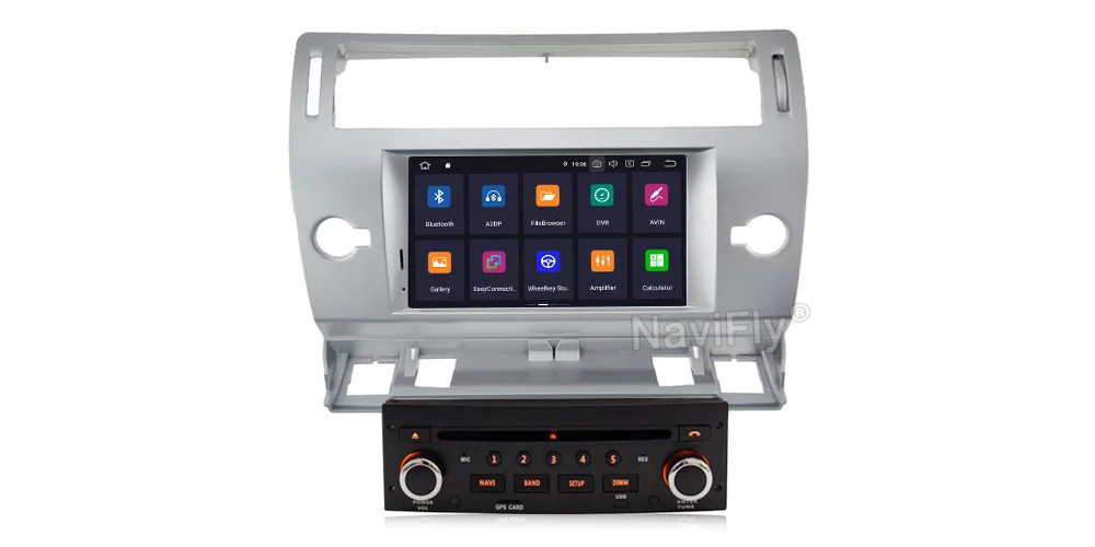 Новинка! 4+ 64G Android 9,0 автомобильный dvd-радиоплеер gps навигация для Citroen C4 C-Triomphe C-Quatre 2004-2009 автомобильный аудио стерео 8 ядер