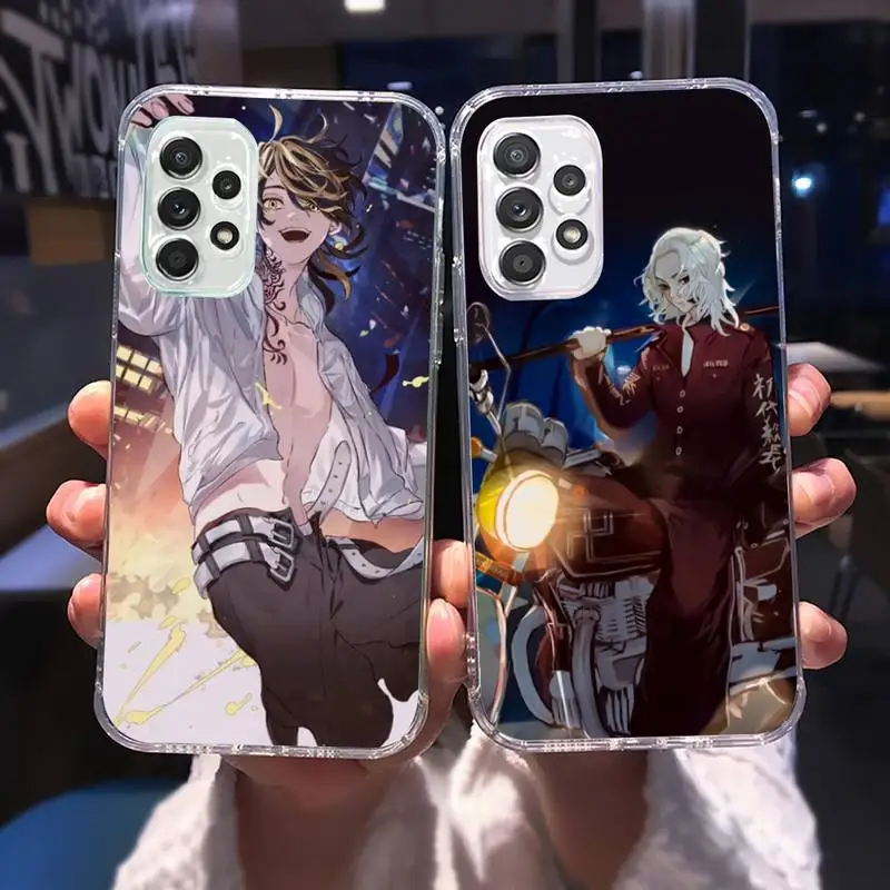 

Tokyo Avengers revengers anime Phone Case for Samsung A 51 50 52 12 21s 31 40 70 71 note S 20 10 21 ultra plus fe clear coque