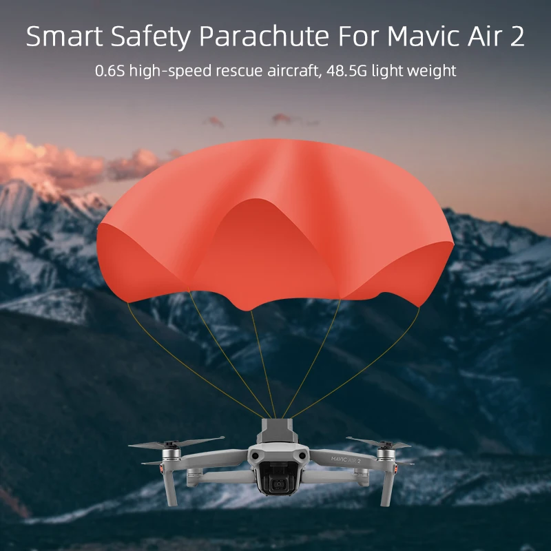 

Парашют безопасности полета для DJI Air 2S/ Mavic Air 2, зонтик безопасности, аксессуары для обнаружения (костюм из трех предметов)