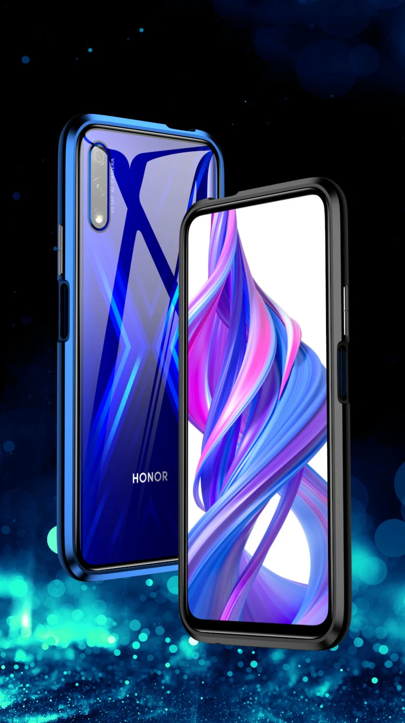 Магнитный металлический корпус адсорбции для huawei P Smart Plus P20 P30 Lite Pro mate 10 20 Honor 9X20 10i 8X закаленное стекло крышка