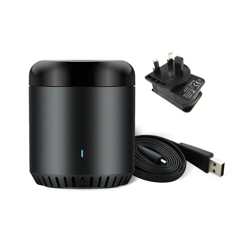 UK Plug RM MINI3 Broadlink RM PRO RM MINI3 Универсальный Интеллектуальный пульт дистанционного управления домашней автоматизации WiFi+ IR+ RF переключатель совместимый с Alexa Google Home - Цвет: UK Plug RM MINI3