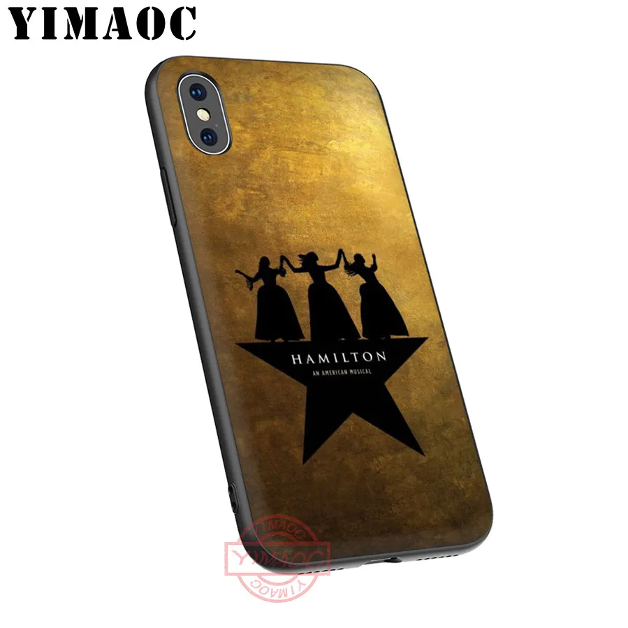 YIMAOC Hamilton Musical Lyrics Soft Silicone Case Cover for Apple iPhone 5 5S SE 6 6S 7 8 Plus X XS XR 11 Pro Max Back Shell | Мобильные