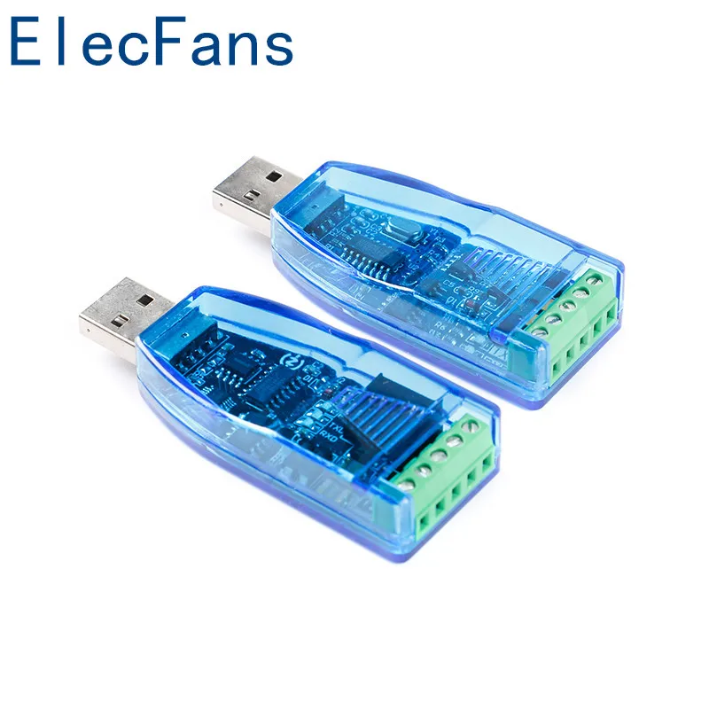 Промышленный преобразователь USB в RS485 совместимость стандарт ZK-U485 соединительная