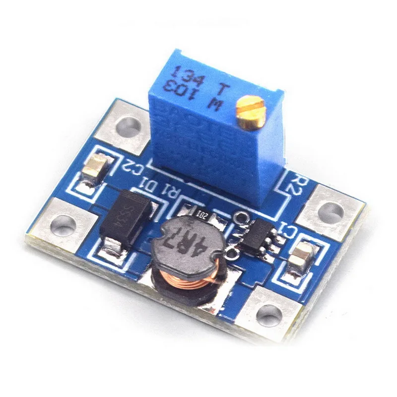 DC-DC SX1308 Step-регулируемый силовой модуль DC Step Boost Регулируемый источник питания 2-24 В