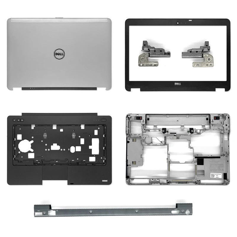

New Top Back Case For Dell Latitude E6440 LCD Back Cover/Front Bezel/Hinges/Palmrest/Bottom Cover 07VNN5 099F77 Non Touch