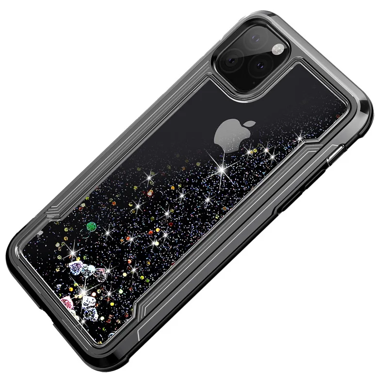 Гальванизированный чехол для iPhone 11 Pro Max 2019 XR XS MAX X 8 7 6 6S Plus плавающие блестки