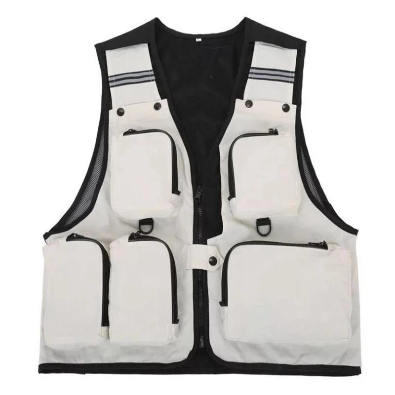 

Ultra light fishing vest warm quick-drying mesh vest military tactical camping vest outdoor men's hunting clothing multi-pocket